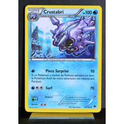 carte Pokémon 24/122 Crustabri 100 PV XY09 - Rupture Turbo NEUF FR