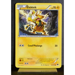 carte Pokémon 42/122 Elektek 70 PV XY09 - Rupture Turbo NEUF FR