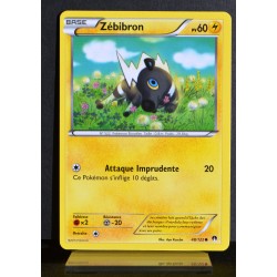 carte Pokémon 48/122 Zébibron 60 PV XY09 - Rupture Turbo NEUF FR