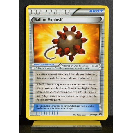 carte Pokémon 97/122 Ballon Explosif XY09 - Rupture Turbo NEUF FR