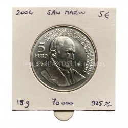 5 Euro Argent Saint-Marin 2004 - Bartolomeo Borghesi  