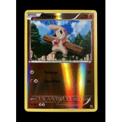 carte Pokémon 59/114 Charpenti 70 PV - REVERSE Noir & Blanc NEUF FR