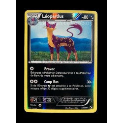 carte Pokémon 67/114 Léopardus 80 PV - REVERSE Noir & Blanc NEUF FR