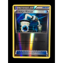 carte Pokémon 94/114 Échange d'Énergie REVERSE Noir & Blanc NEUF FR
