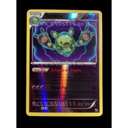 carte Pokémon 57/114 Symbios 90 PV SUPER RARE - REVERSE Noir & Blanc NEUF FR