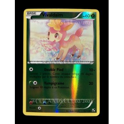 carte Pokémon 13/114 Vivaldaim 60 PV - REVERSE Noir & Blanc NEUF FR
