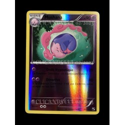 carte Pokémon 49/114 Mushana 90 PV - REVERSE Noir & Blanc NEUF FR