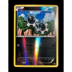 carte Pokémon 74/114 Tic 60 PV - REVERSE Noir & Blanc NEUF FR