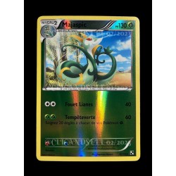 carte Pokémon 5/114 Majaspic 130 PV - REVERSE Noir & Blanc NEUF FR