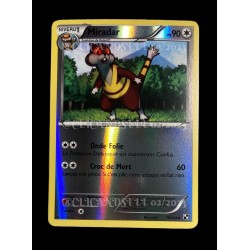 carte Pokémon 79/114 Miradar 90 PV - REVERSE Noir & Blanc NEUF FR