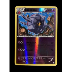 carte Pokémon 53/114 Scobolide 90 PV - REVERSE Noir & Blanc NEUF FR
