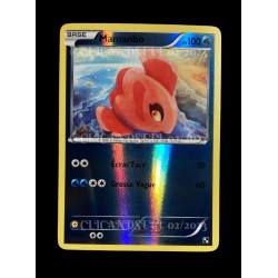 carte Pokémon 38/114 Mamanbo 100 PV - REVERSE Noir & Blanc NEUF FR
