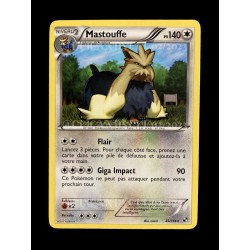 carte Pokémon 83/114 Mastouffe 140 PV Noir & Blanc NEUF FR