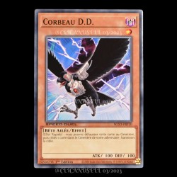 carte YU-GI-OH SGX3-FRF10 Corbeau D.D. (V.2 - Secret Rare) NEUF FR