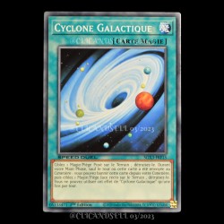 carte YU-GI-OH SGX3-FRF15 Cyclone Galactique NEUF FR