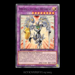 carte YU-GI-OH SGX3-FRI25 Homme-Oiseau, HÉROS Élémentaire (V.2 - SR) NEUF FR