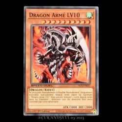 carte YU-GI-OH SGX3-FRI27 Dragon Armé LV10 (V.2 - Secret Rare) NEUF FR