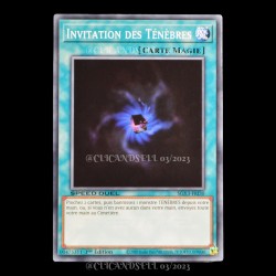 carte YU-GI-OH SGX3-FRI30 Invitation des Ténèbres (V.2 - Secret Rare) NEUF FR