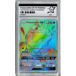 carte Pokémon PCA Froussardine GX FA Rainbow 151/145 S&L Gardiens Ascendants 9,5