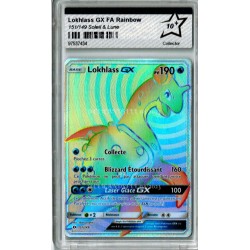 carte Pokémon PCA Lokhlass 151/149 GX FA Rainbow Soleil & Lune FR 10+