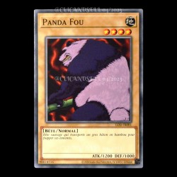 carte YU-GI-OH LOB-FR081 Panda Fou 