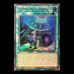 carte YU-GI-OH DAMA-FR057 Monde de la Magiclé 