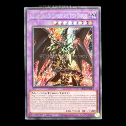 carte YU-GI-OH MP22-FR264 Soldat Dragon Sombre aux Yeux Rouges Secret Rare