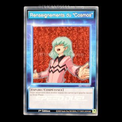 carte YU-GI-OH SBC1-FRS05 Renseignements du "Cosmos" Co
