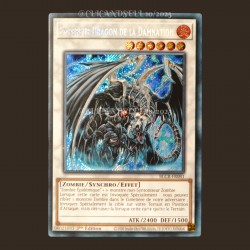 carte YU-GI-OH BLCR-FR081 Empereur Dragon de la Damnation Secret Rare