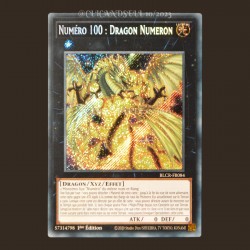 carte YU-GI-OH BLCR-FR084 Numéro 100 : Dragon Numeron Secret Rare