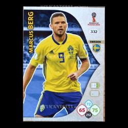 carte PANINI ADRENALYN XL 332 Marcus Berg / Sweden
