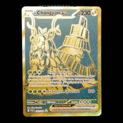 carte Pokemon Chongjian ex 240/091 EV4.5 Destinées de Paldea FR