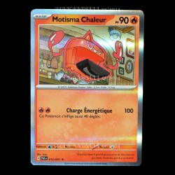 carte Pokemon Motisma Chaleur Holo 013/091 EV4.5 Destinées de Paldea FR