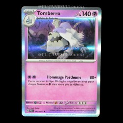carte Pokemon Tomberro Holo 043/091 EV4.5 Destinées de Paldea FR