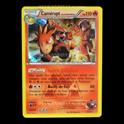 carte Pokemon Camérupt Team Magma REVERSE 2/34 Double Danger FR