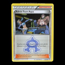 carte Pokemon Admin Team Aqua 25/34 Double Danger FR