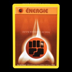 carte Pokemon Energie Combat 97/102 Set de base FR