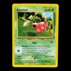 carte Pokemon Granivol 61/111 Neo genesis (2001) FR