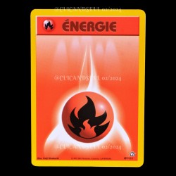 carte Pokemon Energie Feu 107/111 Neo genesis (2001) FR