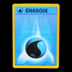 carte Pokemon énergie eau 111/111 Neo genesis (2001) FR