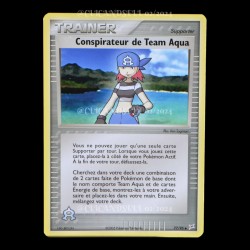 carte Pokemon Conspirateur de Team Aqua 77/95 EX Magma VS Aqua FR
