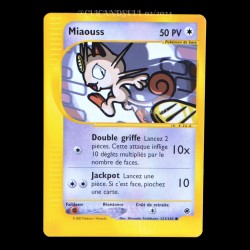 carte Pokemon Miaouss 121/165 Expédition FR