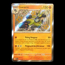 carte Pokemon Lucario 174/091 EV4.5 Destinées de Paldea FR
