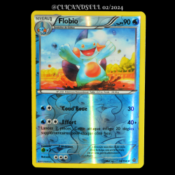 carte Pokémon 34/160 Flobio 90 PV REVERSE Série XY05 - Primo Choc