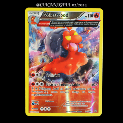 carte Pokémon 24/160 Volcaropod 110 PV REVERSE Série XY05 - Primo Choc