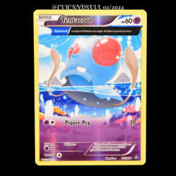 carte Pokémon 71/160 Tentacool 60 PV REVERSE Série XY05 - Primo Choc
