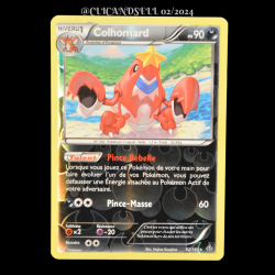 carte Pokémon 92/160 Colhomard 90 PV REVERSE Série XY05 - Primo Choc