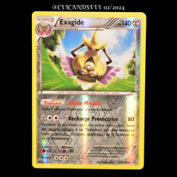 carte Pokémon 100/160 Exagide 140 PV REVERSE Série XY05 - Primo Choc