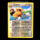 carte Pokémon 118/160 Castorno 120 PV REVERSE Série XY05 - Primo Choc