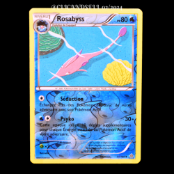 carte Pokémon 51/160 Rosabyss 80 PV REVERSE Série XY05 - Primo Choc